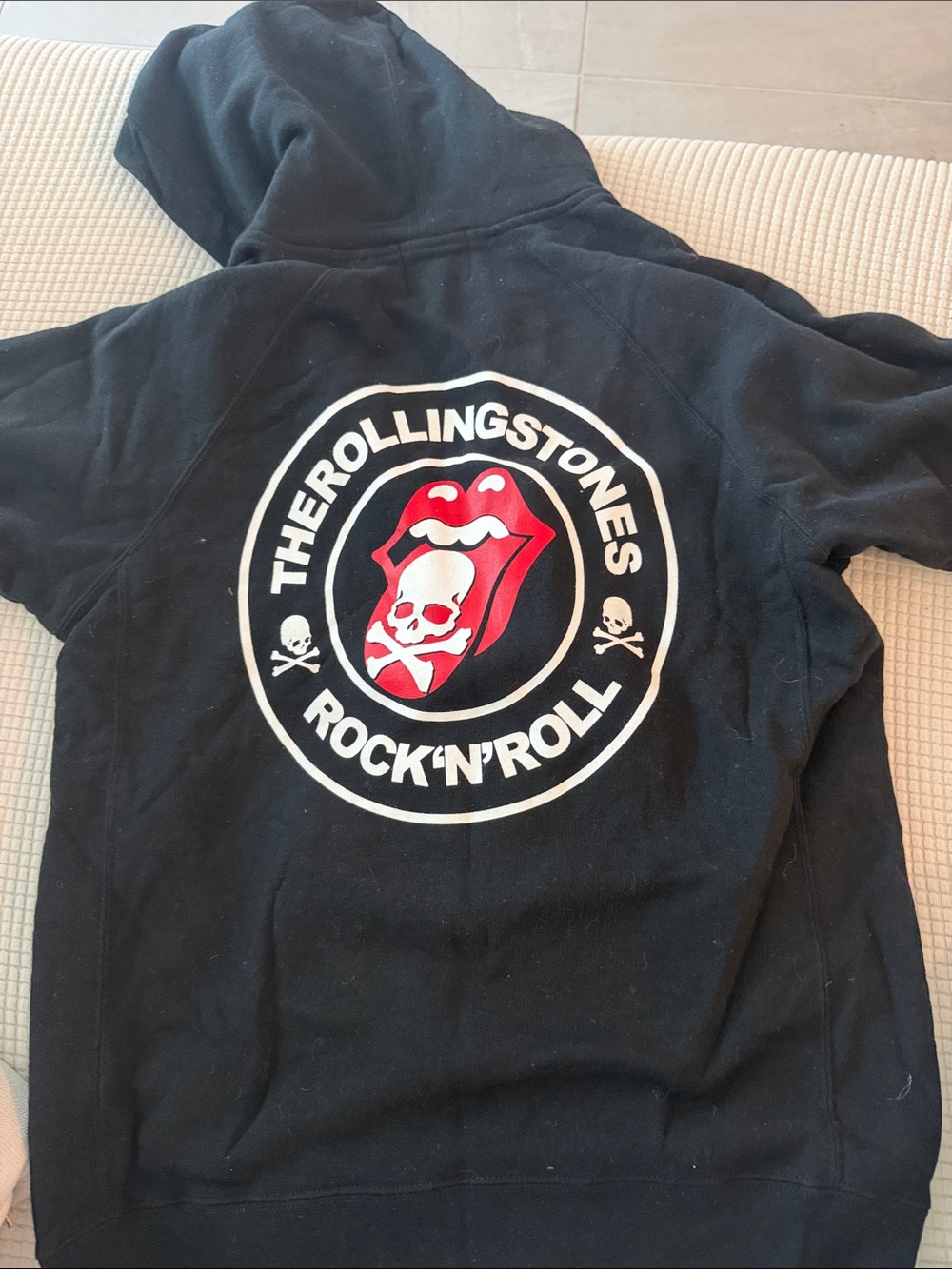 Mastermind JapanX The Rolling Stones Black Rock 'N' Roll Hoodie New with tag